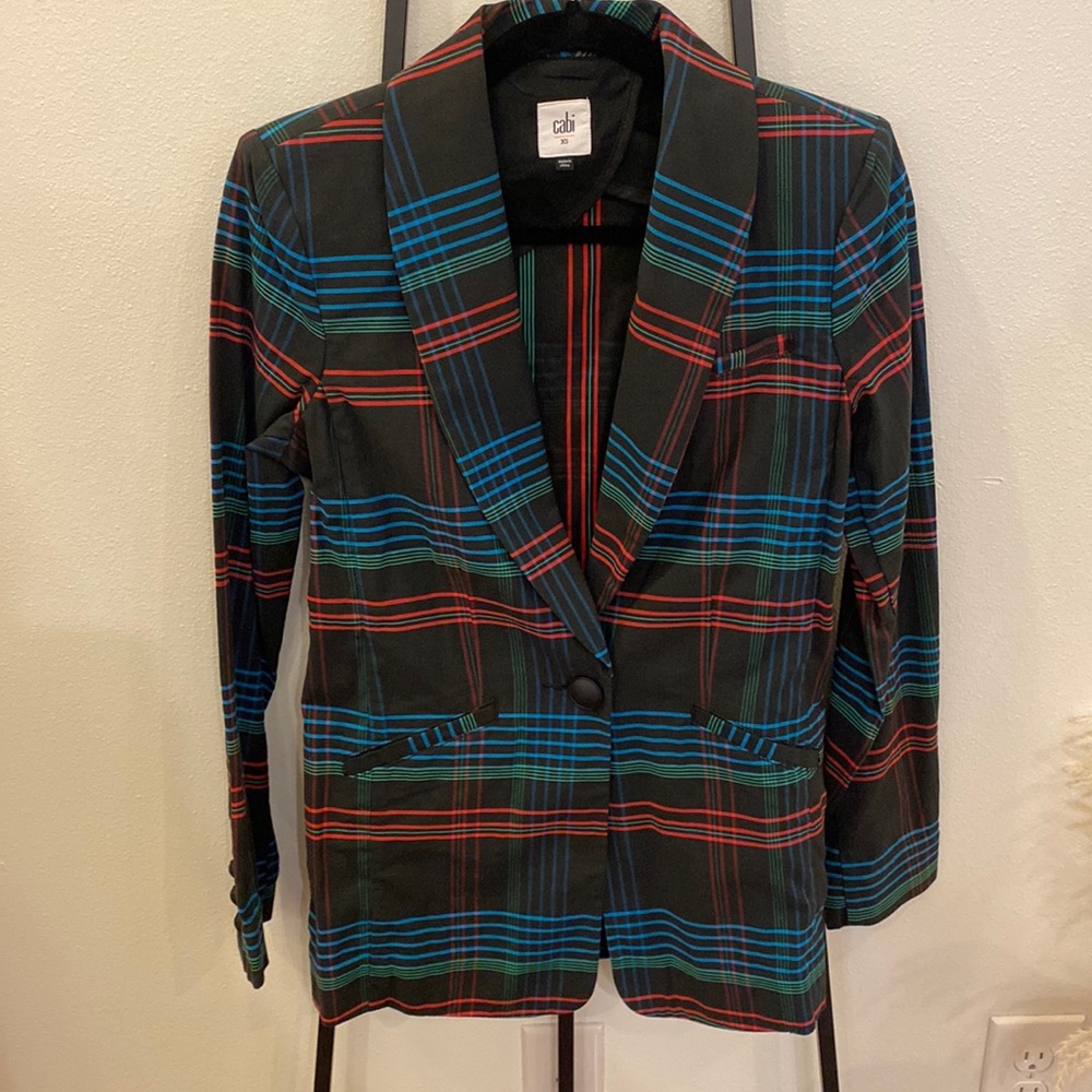 Plaid Cabi Blazer!